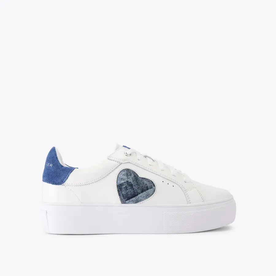 lana heart sneaker | Kurt Geiger US