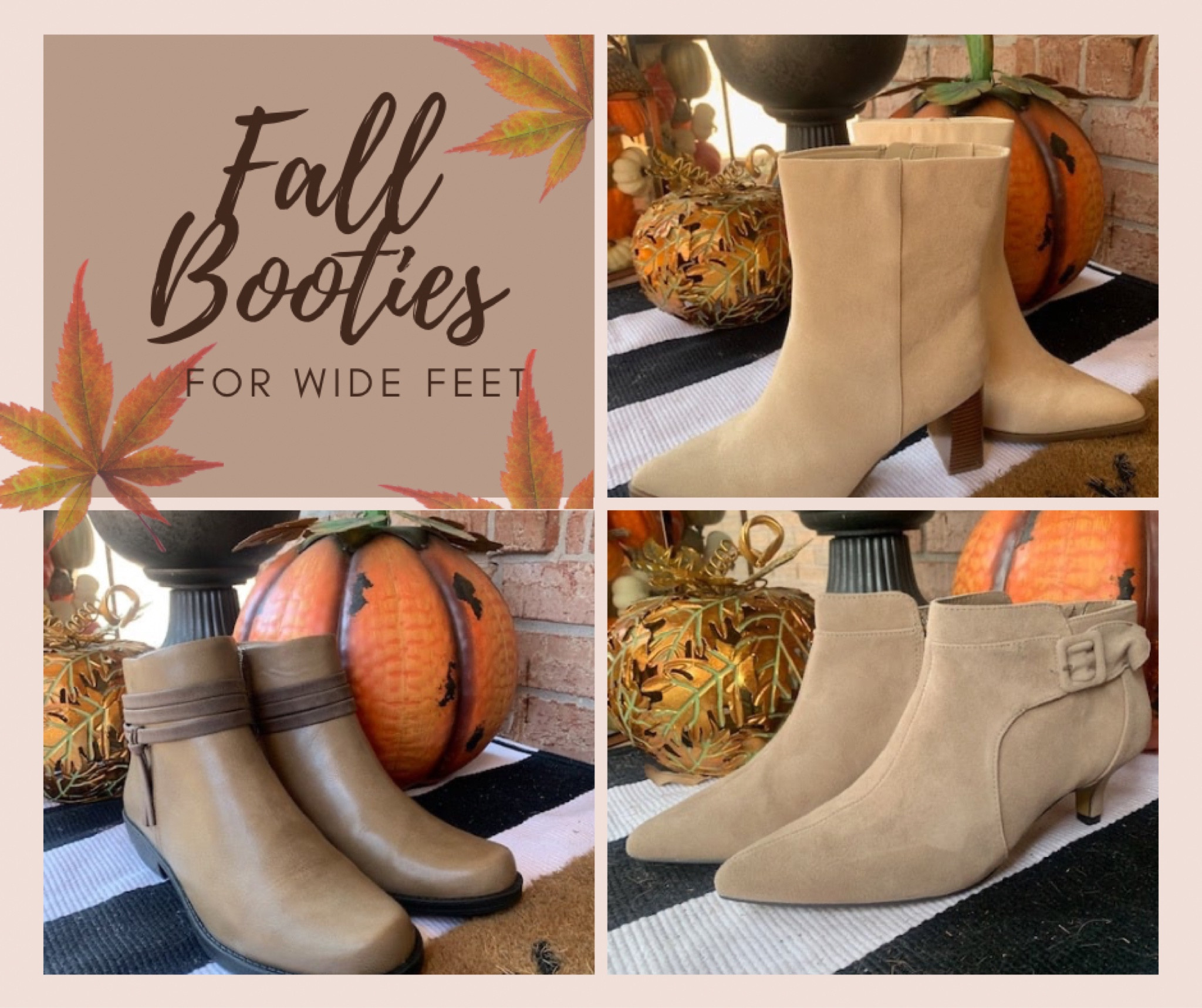 Life’s too short to walk around with feet that hurt because your shoes are too tight!

If you need a wide shoe, there are so many cute options.

Take a look at these cute fall booties.

And if you wear a “standard size”, these beauties have something that will fit you too!

#LTKshoecrush #LTKSeasonal