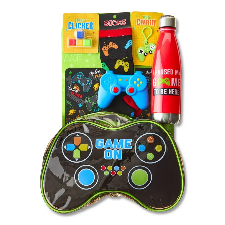 Prefilled Game Controller-Themed Bag with Toys, Green and Black, 13" x 19", Easter by Way To Cele... | Walmart (US)