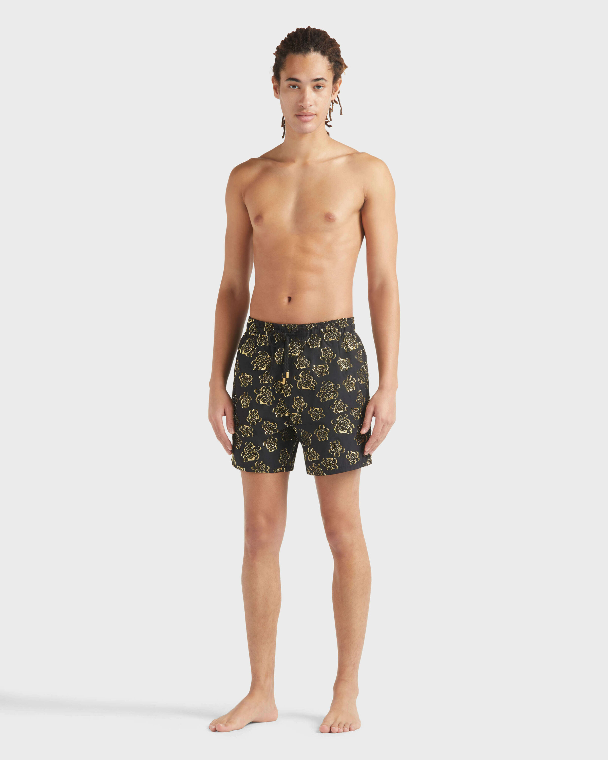 Men Swim Trunks Ronde des tortues Jacquard | Vilebrequin (US)
