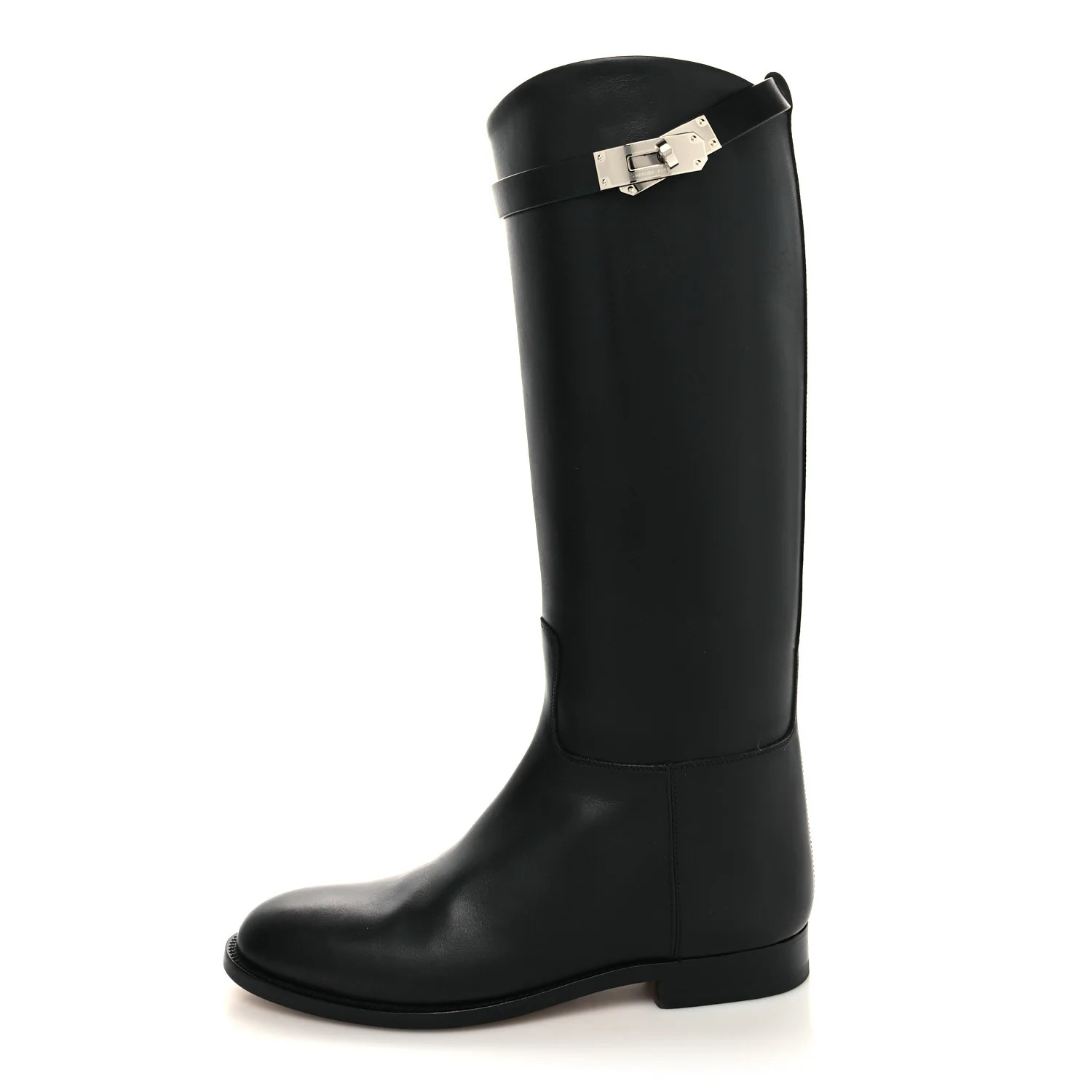 Box Kelly Jumping Boots 38.5 Black | FASHIONPHILE (US)
