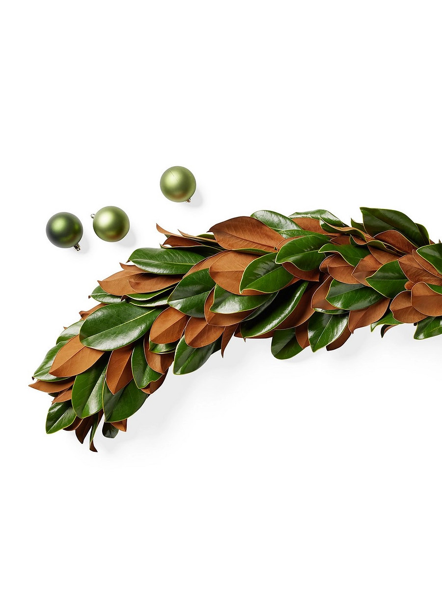 Fresh Magnolia Garland | Serena and Lily