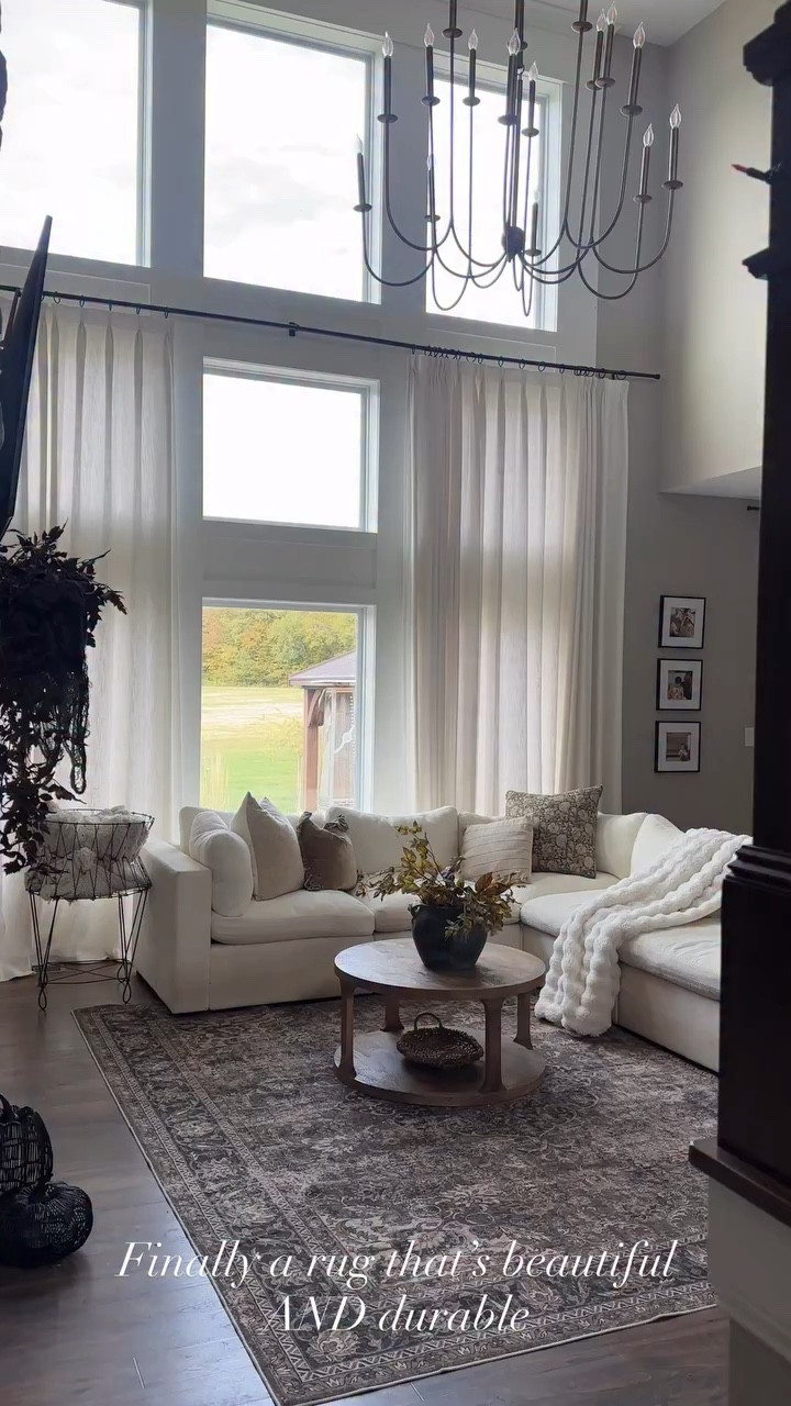 With two young kids and two dogs WASHABLE is a must! Love this gorgeous rug 🤍

Use code BFRHGNK9 for discount!

#washablerug #rug #livingroomdecor