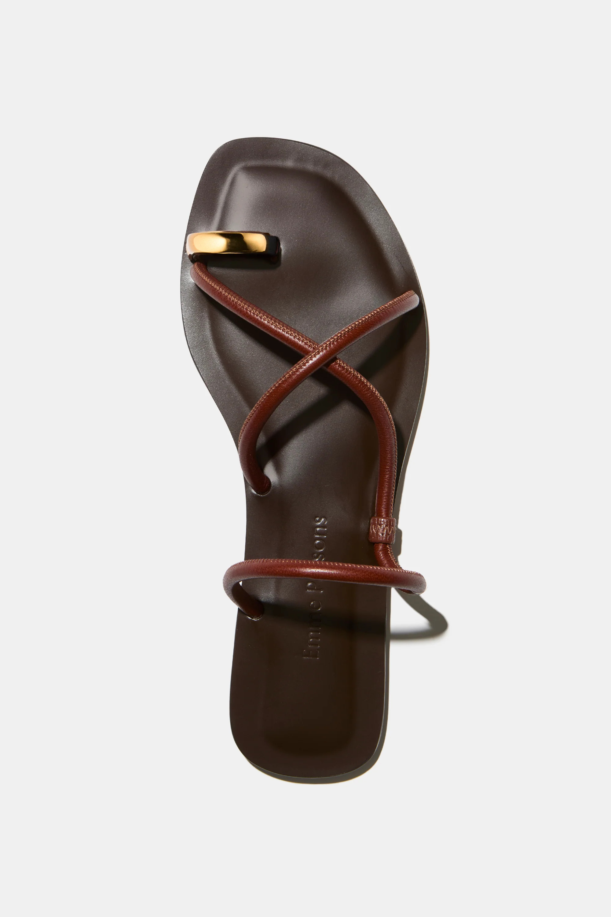 New Laurie in Cacao Nappa Plongé | Emme Parsons