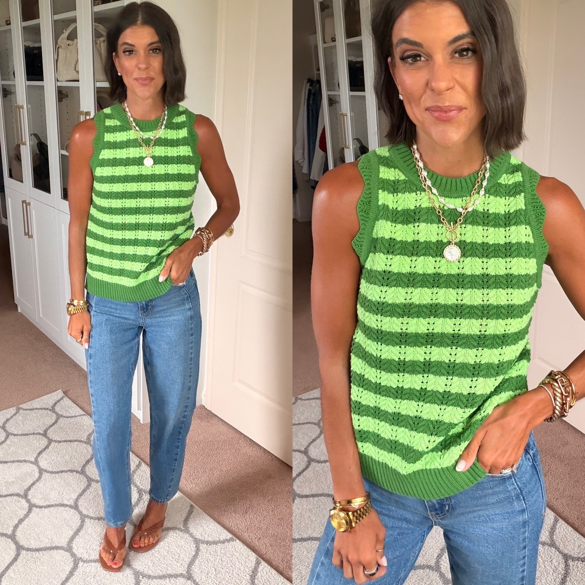 Love this new Walmart sweater tank! Size xs 
Size 0 in Walmart jeans

#LTKSaleAlert #LTKootd #LTKmomlife