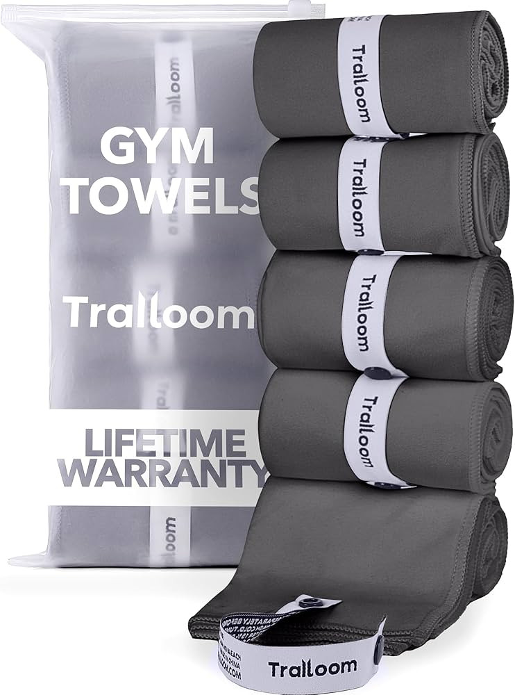 Microfiber Workout Towels - Quick Dry, Highly Absorbing, Odor-Free, for Men & Women - Gym Sweat S... | Amazon (US)