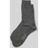 Falke Socken mit hochwertigem Woll-Kaschmir-Mix Modell 'COSY WOOL' in Hellgrau, Größe 35-38 | Peek & Cloppenburg* Düsseldorf DE