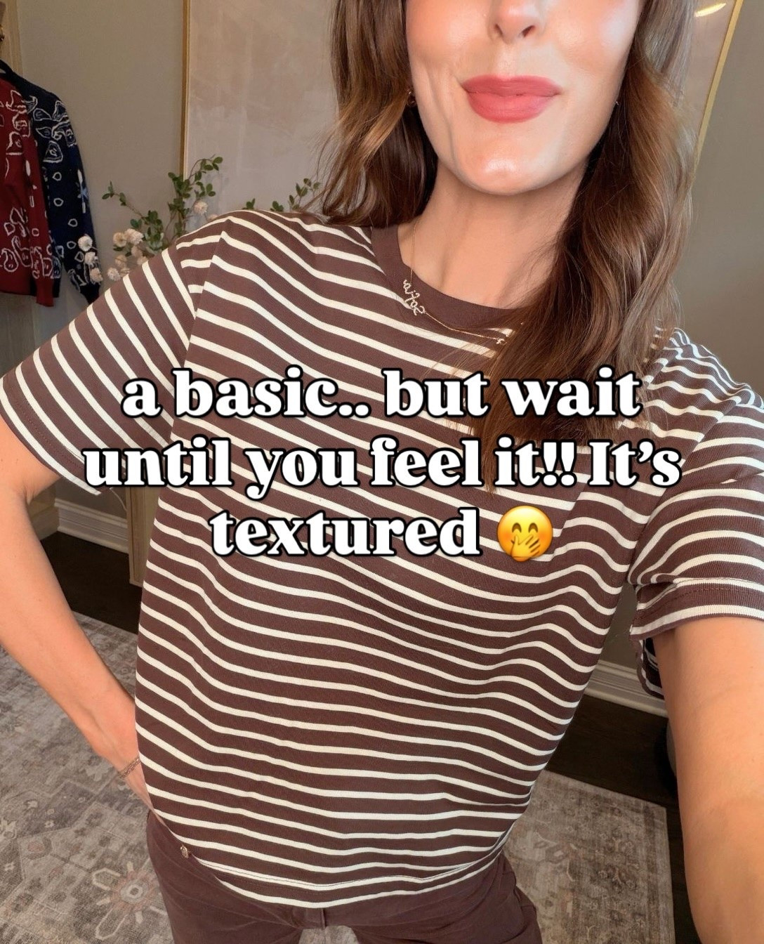 Texture and stripes? Heck yes!
