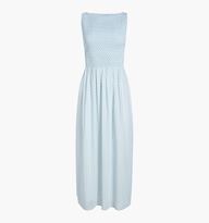The Cosima Nap Dress - Powder Blue Baroque Shell Voile | Hill House Home