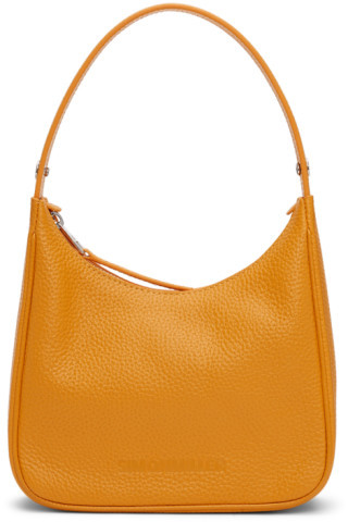Orange Snap Shoulder Bag | SSENSE
