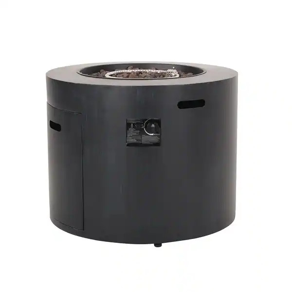 Wellington Outdoor 40,000 BTU Circular Fire Pit by Christopher Knight Home - Bed Bath & Beyond - ... | Bed Bath & Beyond