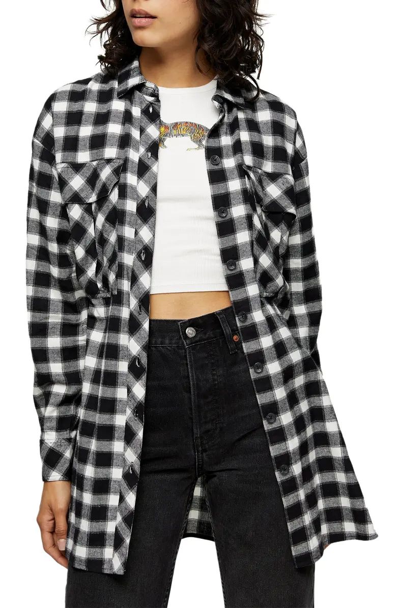 Casual Oversize Check Shirt | Nordstrom