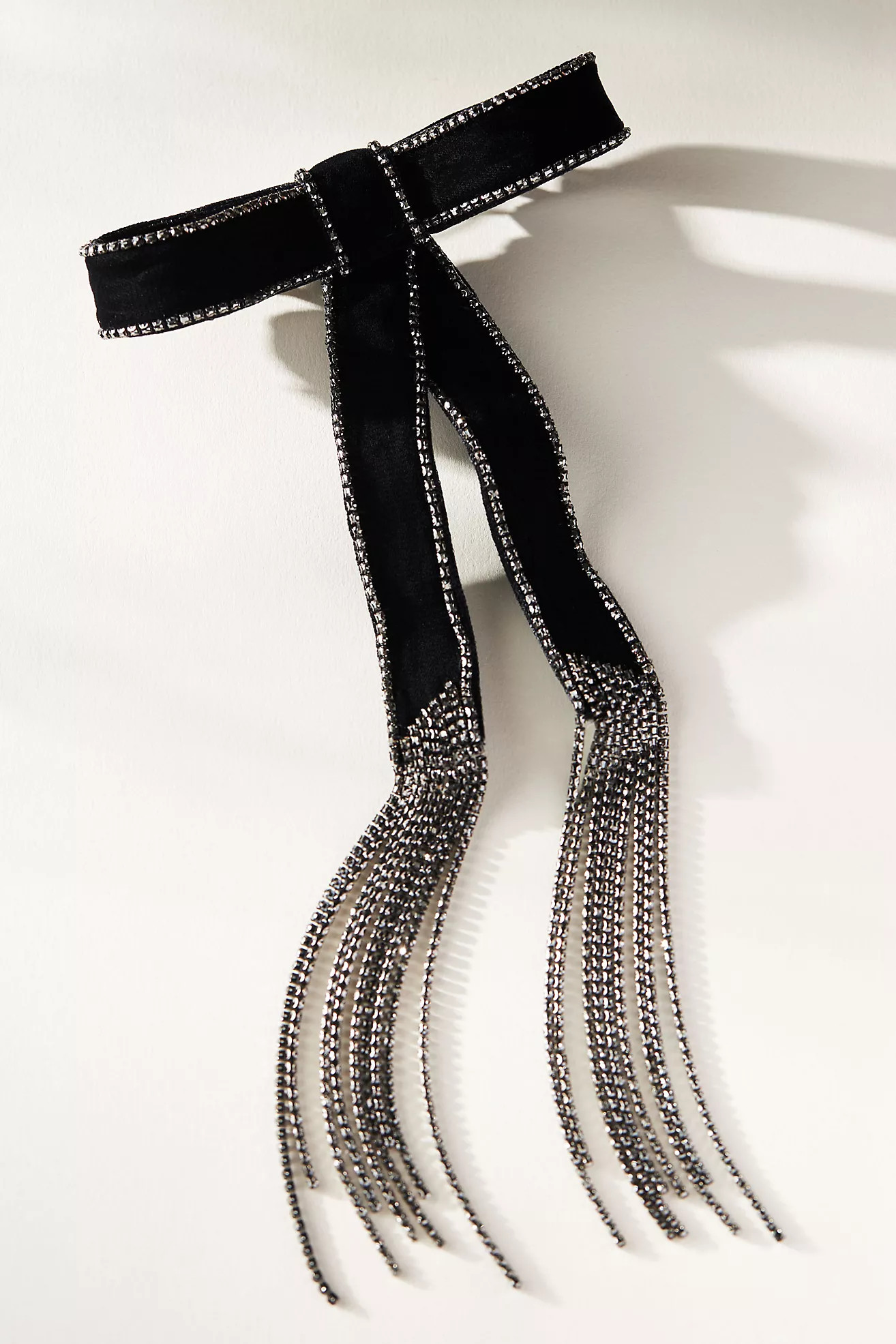 Gaios Shiny Farfalle Velvet Bow | Anthropologie (US)