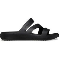Crocs female Getaway Strappy Flat Sandals - 4 - Black, Black,Cream | Marks & Spencer (UK)