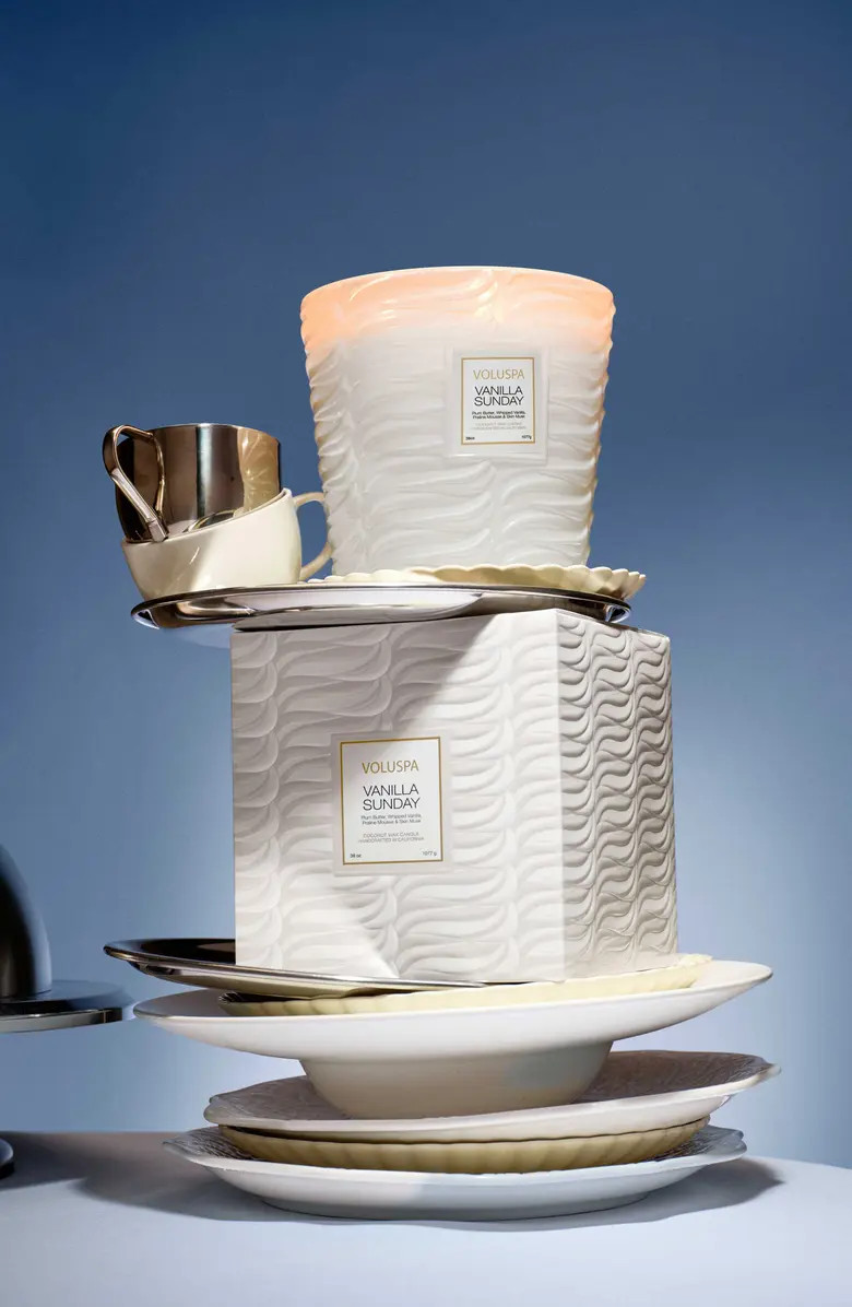 Voluspa Vanilla Sunday 3-Wick Hearth Candle | Nordstrom | Nordstrom