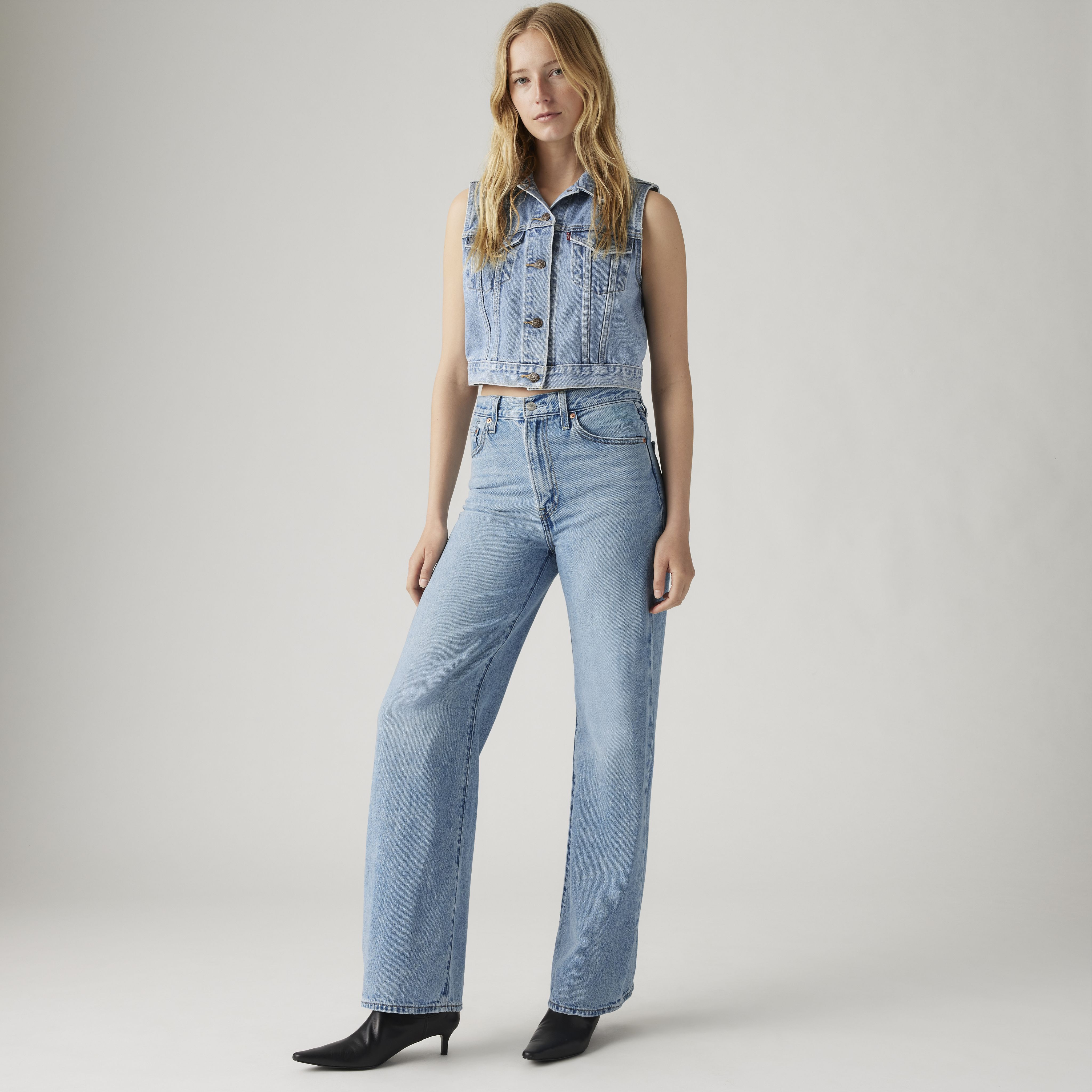 Levi's Ribcage Wide Leg Women's Jeans 29x32 | Levi's US
