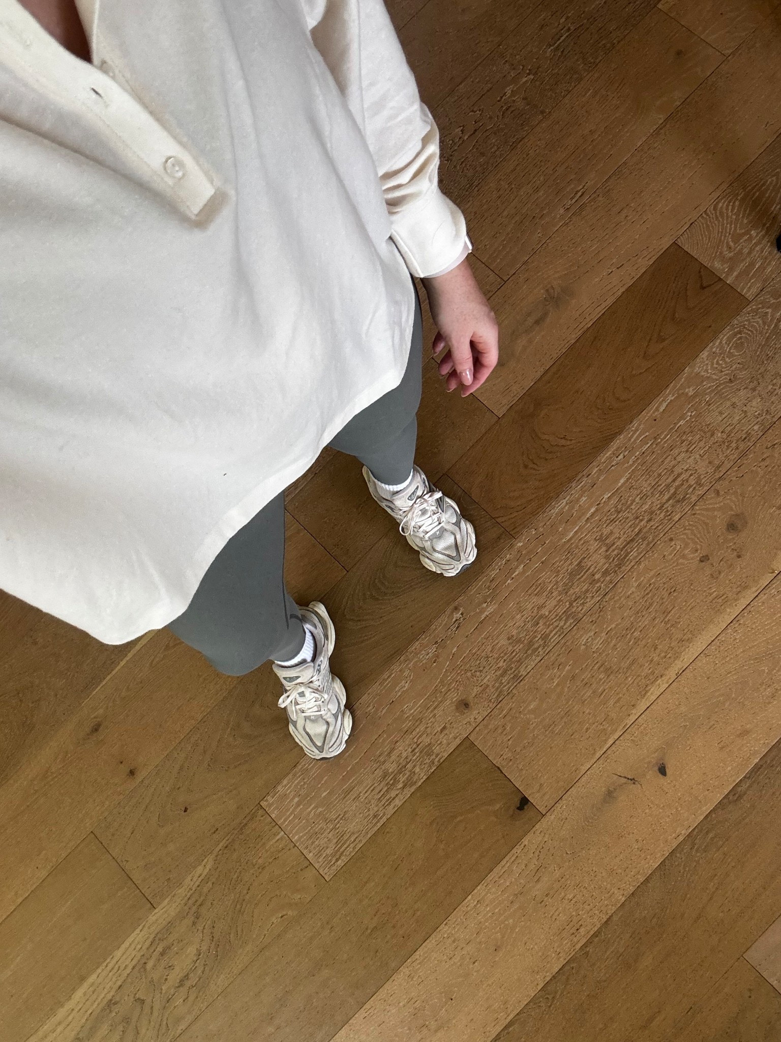 Looove this sage workout set 