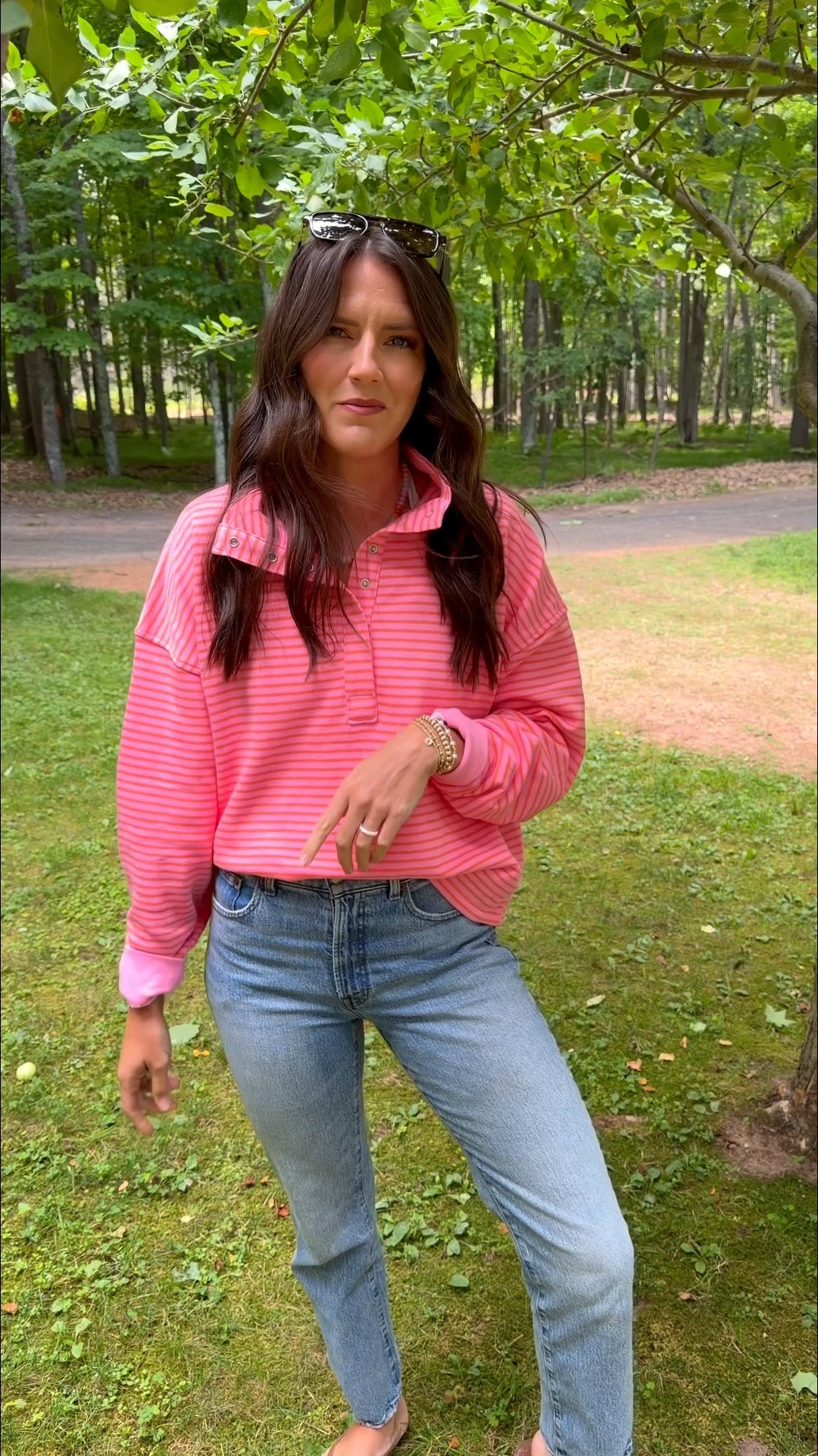 $20 Target Sweatshirt. Wearing a medium.