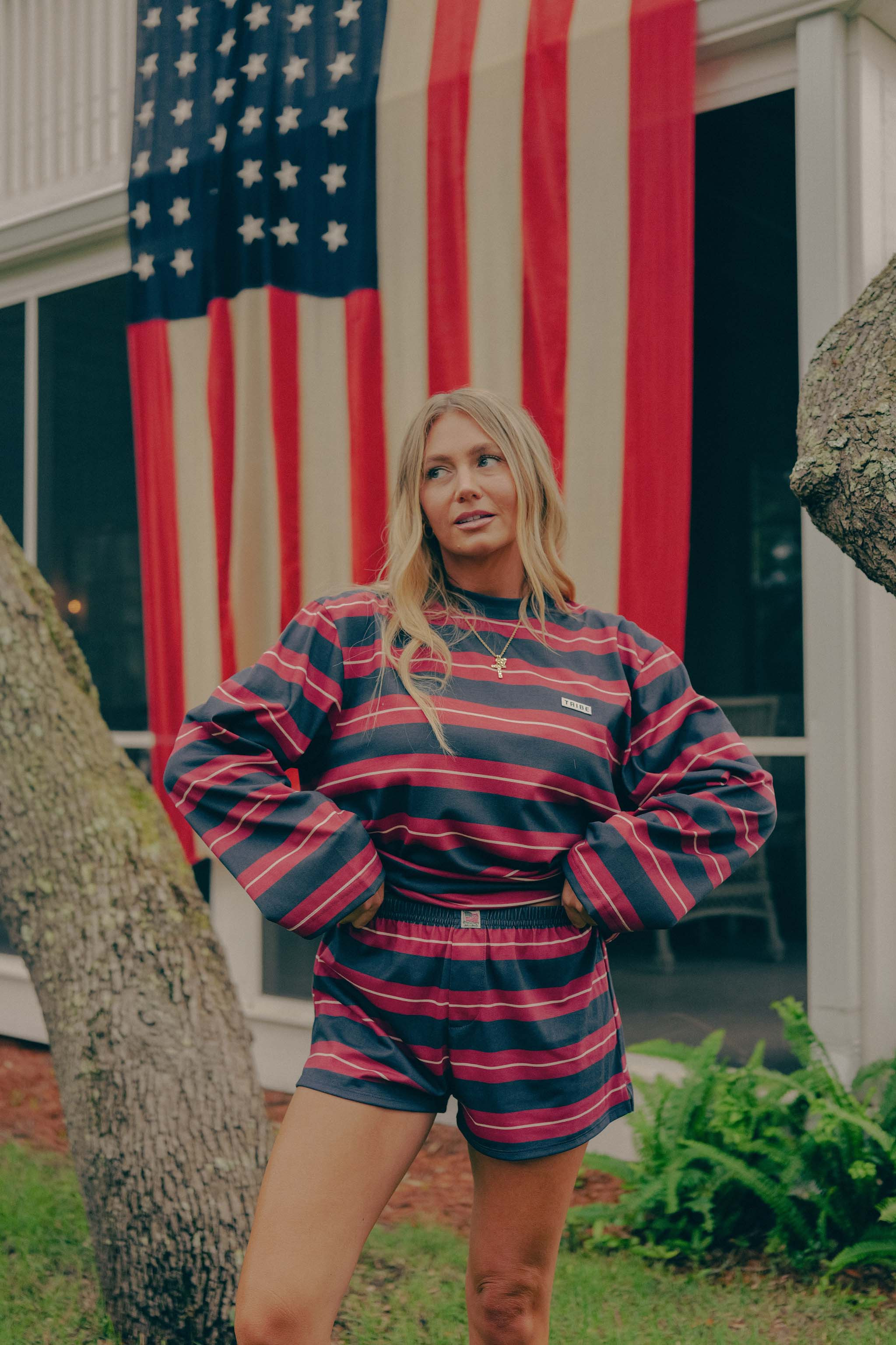 American Made Striped Boxer | Tribe Kelley