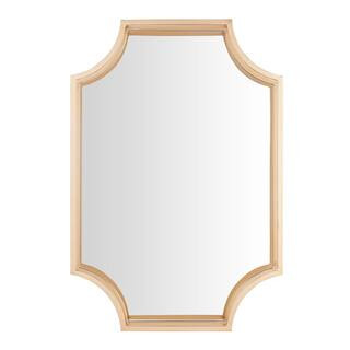 Medium Rectangle Gold Dimensional Classic Mirror with Deep-Set Frame (30 in. H x 20 in. W) | The Home Depot