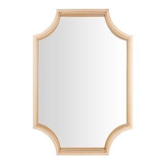 Medium Rectangle Gold Dimensional Classic Mirror with Deep-Set Frame (30 in. H x 20 in. W) | The Home Depot