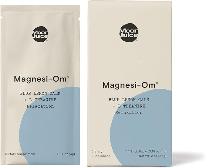 Blue Lemon Magnesi-Om by Moon Juice Sticks | Supplement for Natural Calm, Relaxation & Regularity... | Amazon (US)