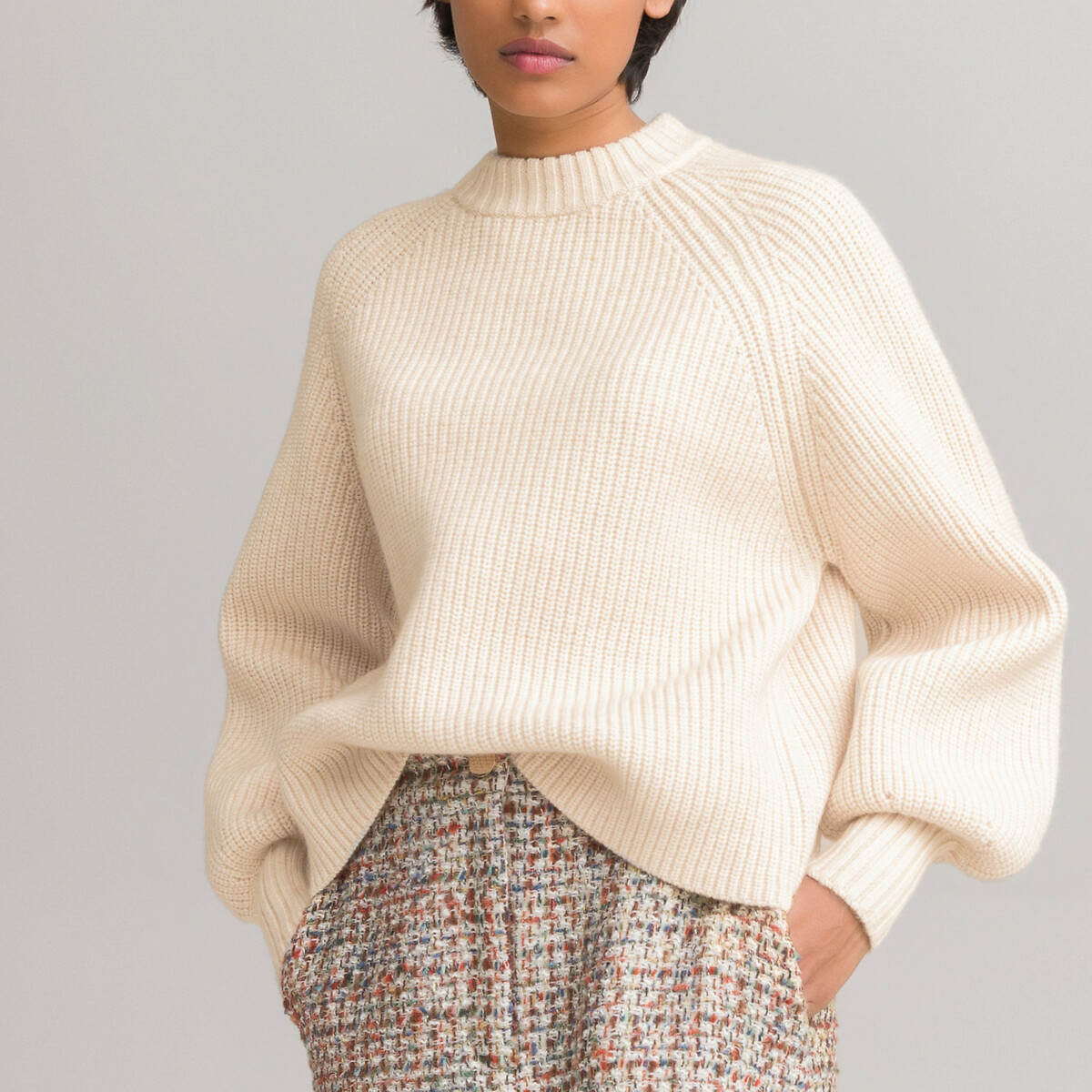 Pull enclure ronde manches longues ballon | La Redoute (FR)