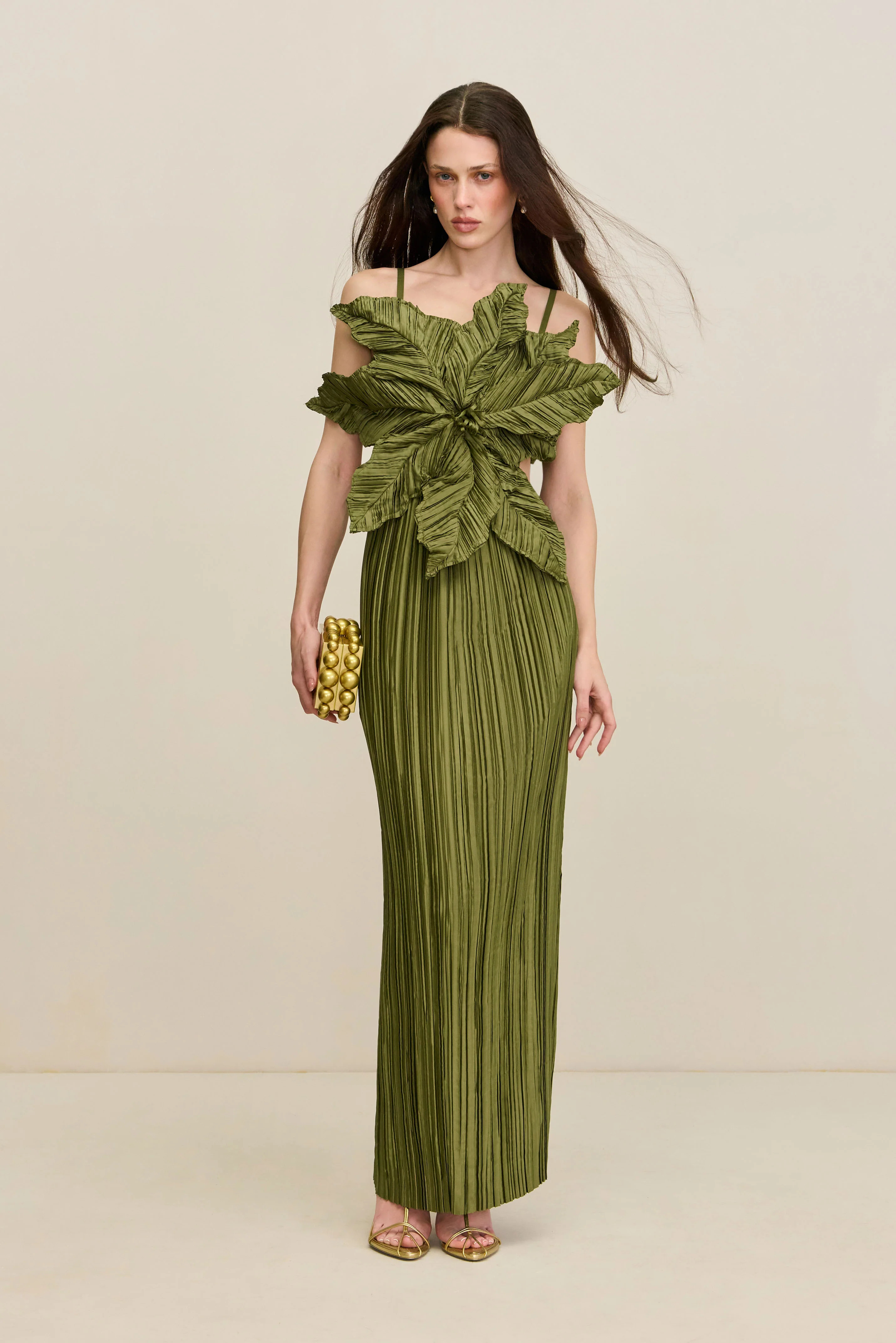 HESTRA GOWN - CEDAR | Cult Gaia - US