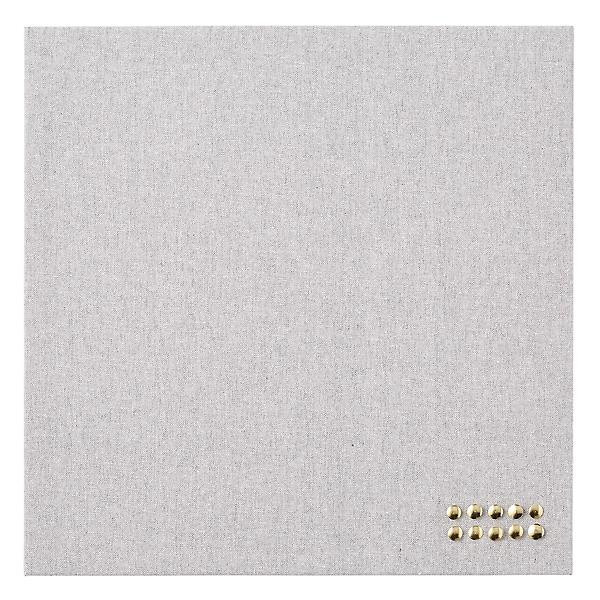 U-Brands Linen Square Linen Bulletin Board | The Container Store