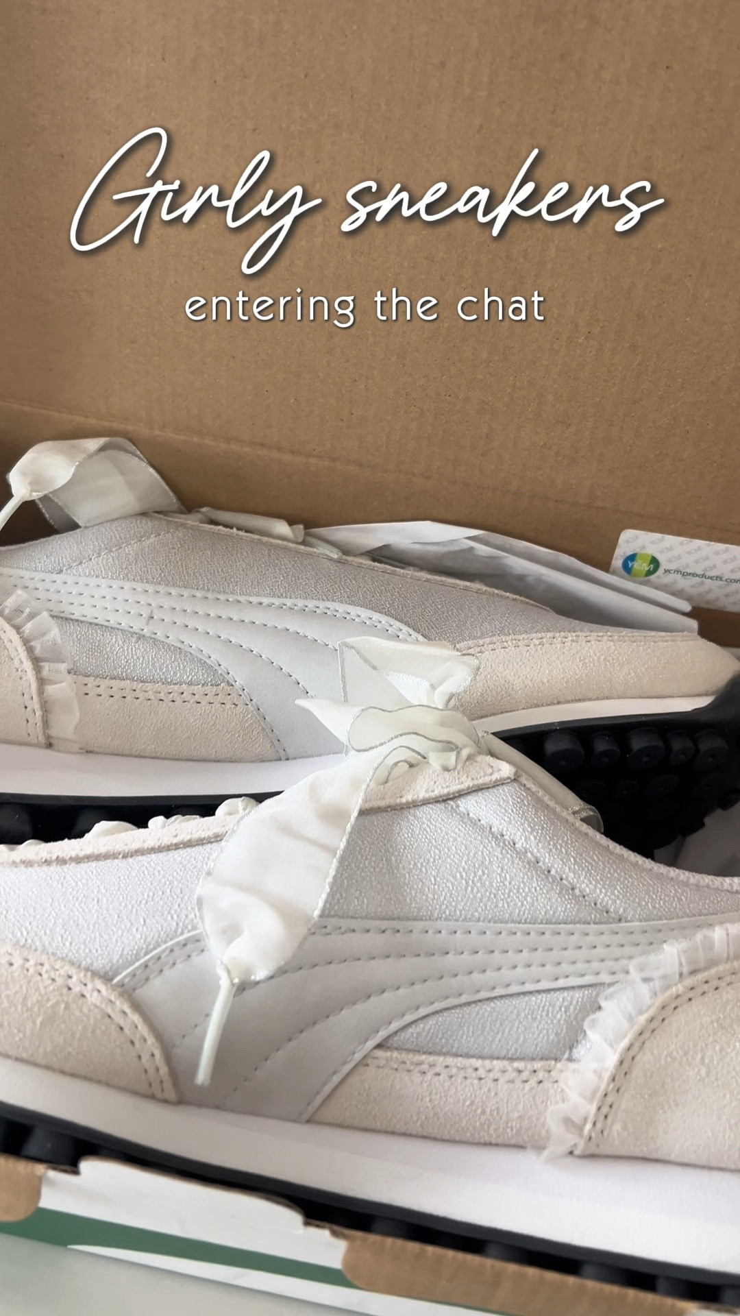 These sneakers are so girly and fun! Featuring ruffles, charm, and tulle bows. Wear these with a dress or to style up an everyday outfit! 

Sneakers, white sneakers, women’s shoes, women’s sneakers, spring shoes, girly outfit, affordable 

#LTKShoeCrush #LTKFindsUnder100 #LTKWatchNow