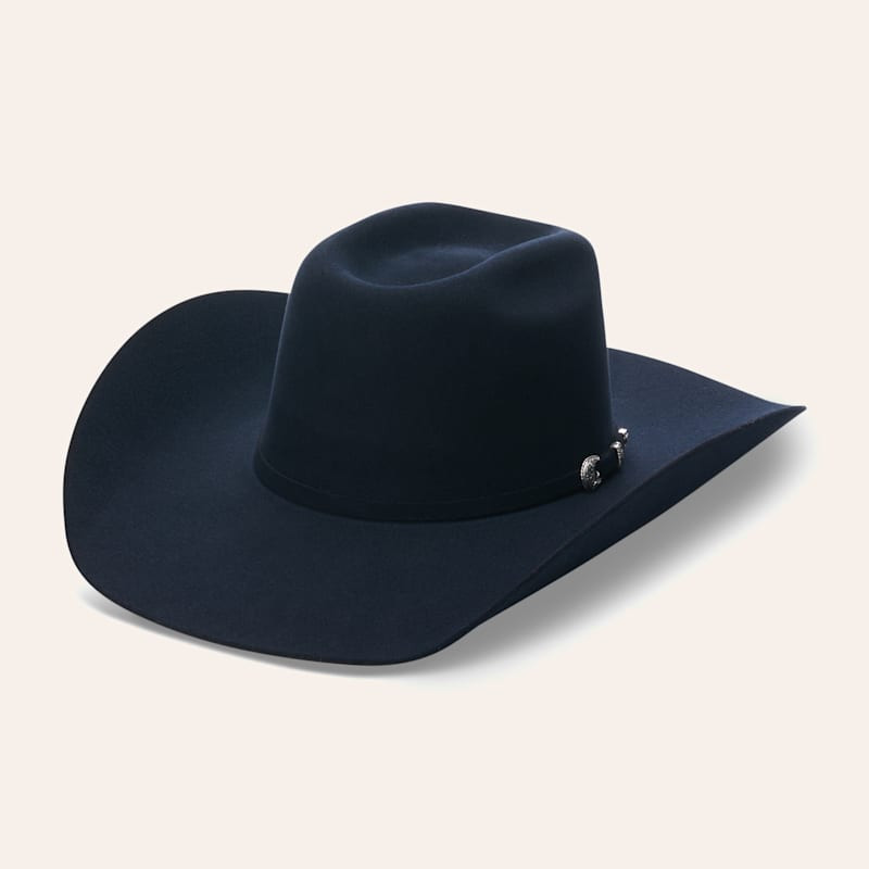Resistol 6X Cody Johnson Collection The SP Navy Brick Crown Felt Cowboy Hat | Cavender's