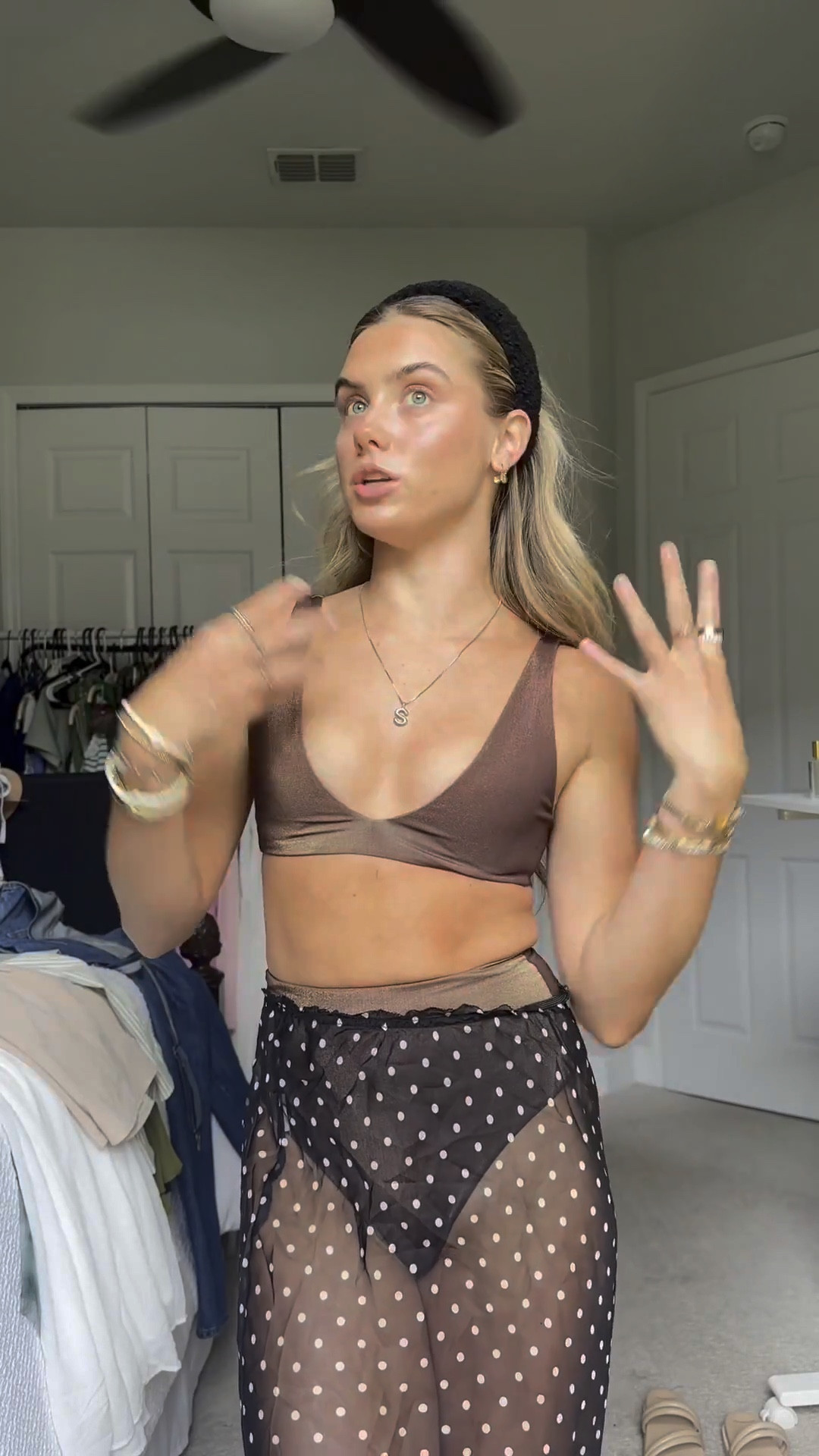 @nuuds size XS in both top and bottom. My code is “SLOANE06607”  

The nuuds plunge bikini top: A bold yet comfortable classic. Featuring a plunging neckline, soft straps, and removable bra cups for added support. Forward side seams and overlock stitching create a slimming effect, while the low scoop back adds a feminine touch. Made from textured stretch fabric that molds to your body for the perfect fit. The nuuds high waisted bikini bottom: Sculpting and sleek, the High Waist Bikini Bottom offers tummy compression and leg-lengthening coverage. Forward side seams and overlock stitching create a flattering, smooth fit, while soft elastic at the waist and legs keeps it securely in place without cutting in. Made from textured, stretchy fabric that molds to your shape for ultimate comfort.

#LTKFindsUnder100 #LTKSwim #LTKSeasonal