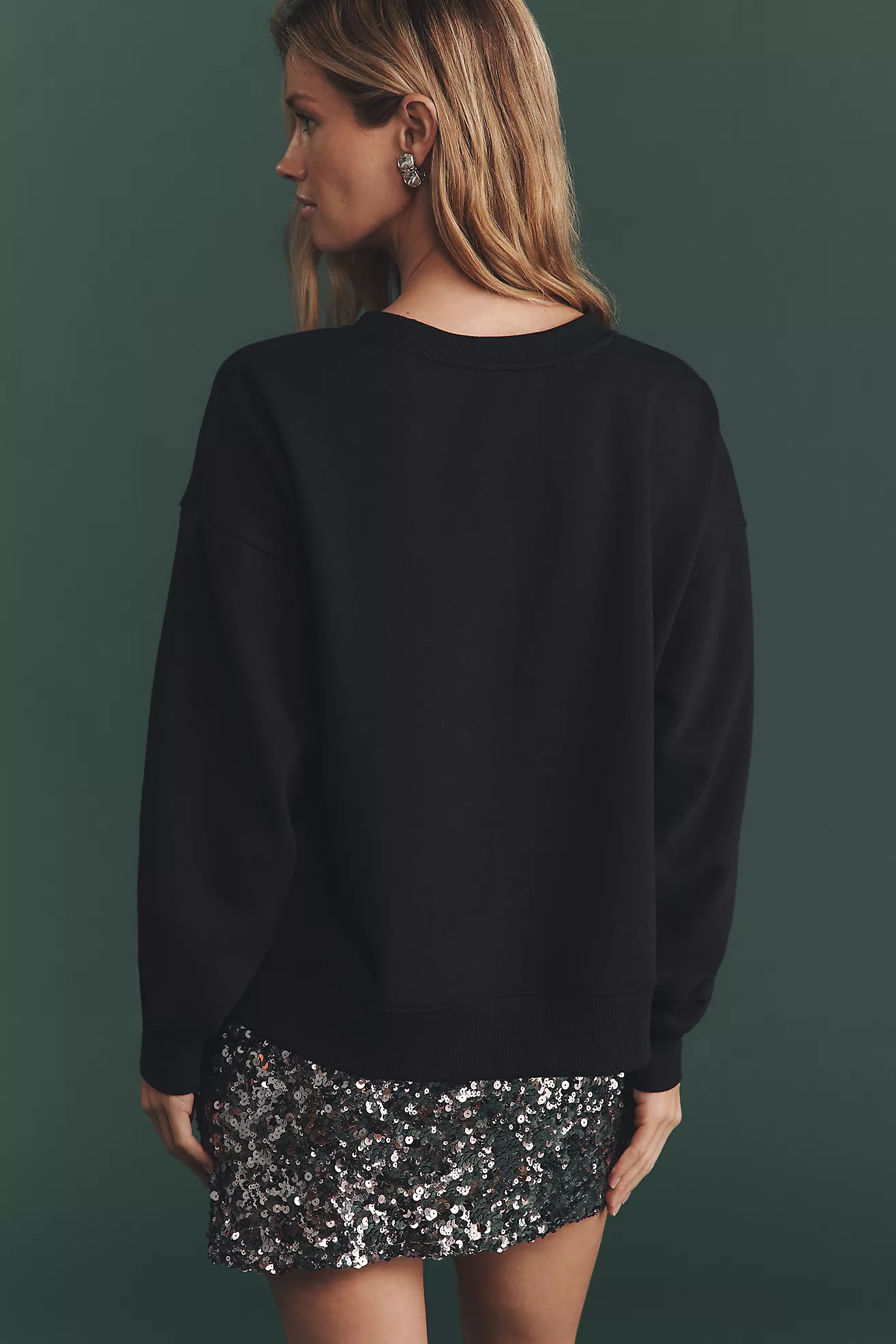 Maeve x Natalia Bagniewska Cocktail Sweatshirt | Anthropologie (US)