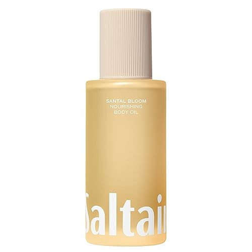 Saltair Body Oil. Luxurious Santal Bloom After Shower and Bath Oil Moisturizer for Women. Botanical, Non-Greasy, and Well-Absorbing Lotion for Hydrating Dry Skin. 4oz Glass Pump Bottle | Amazon (US)