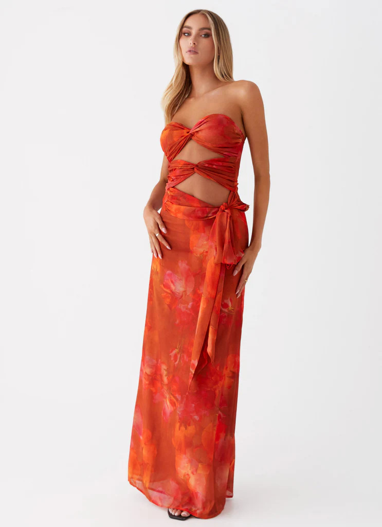 Sunlight Cascade Top - Amber | Peppermayo (Global)