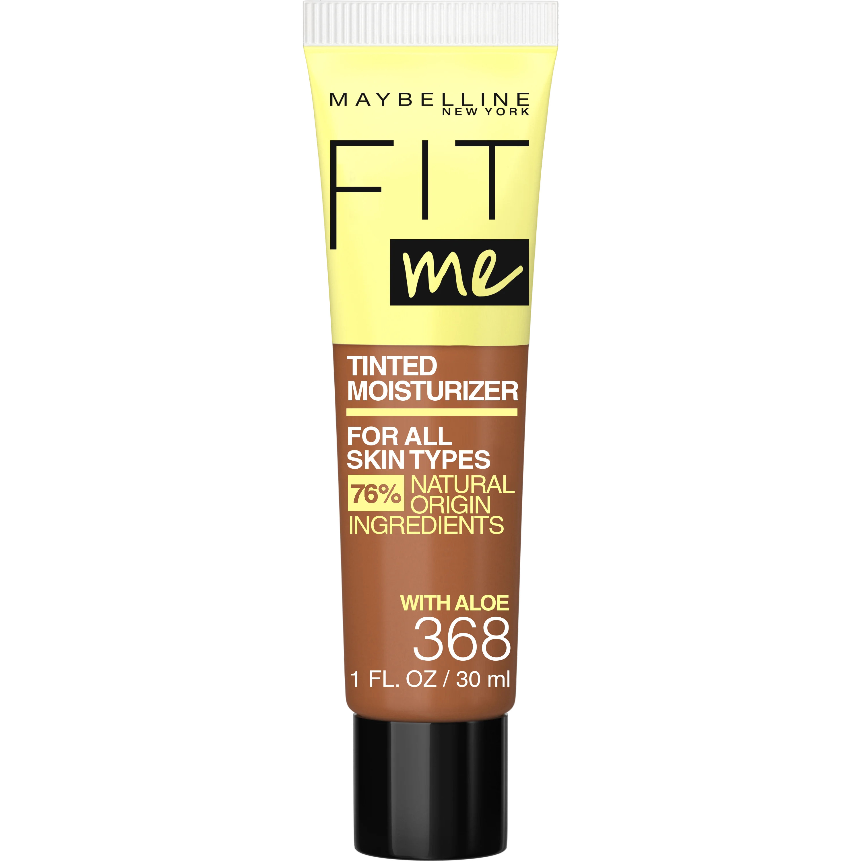 Maybelline Fit Me Tinted Moisturizer, Natural Coverage, 368, 1 fl oz | Walmart (US)