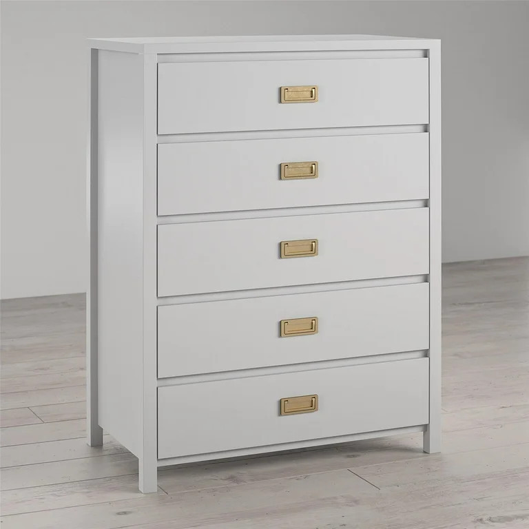 Little Seeds Monarch Hill Haven 5 Drawer Dove Grey Kids’ Dresser | Walmart (US)
