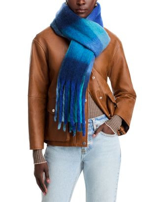 AQUA Lulla Striped Blanket Scarf  | Bloomingdale's Jewelry & Accessories | Bloomingdale's (US)