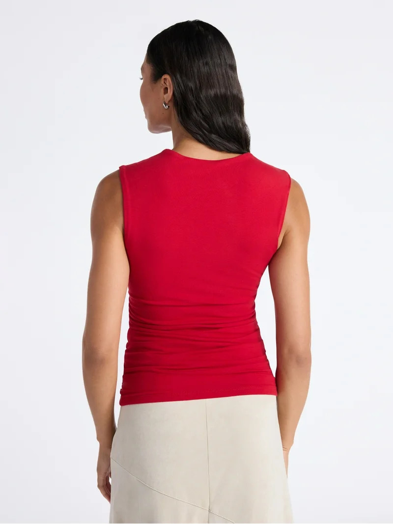 Time and Tru Women's Date Night Top, Size XS-XXXL | Walmart (US)