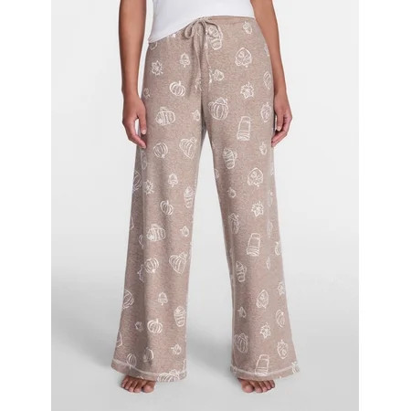 Halloween and Fall Women's Hacci Knit Sleep Pants from Way to Celebrate, 29.5" Inseam, Sizes XS-3X | Walmart (US)