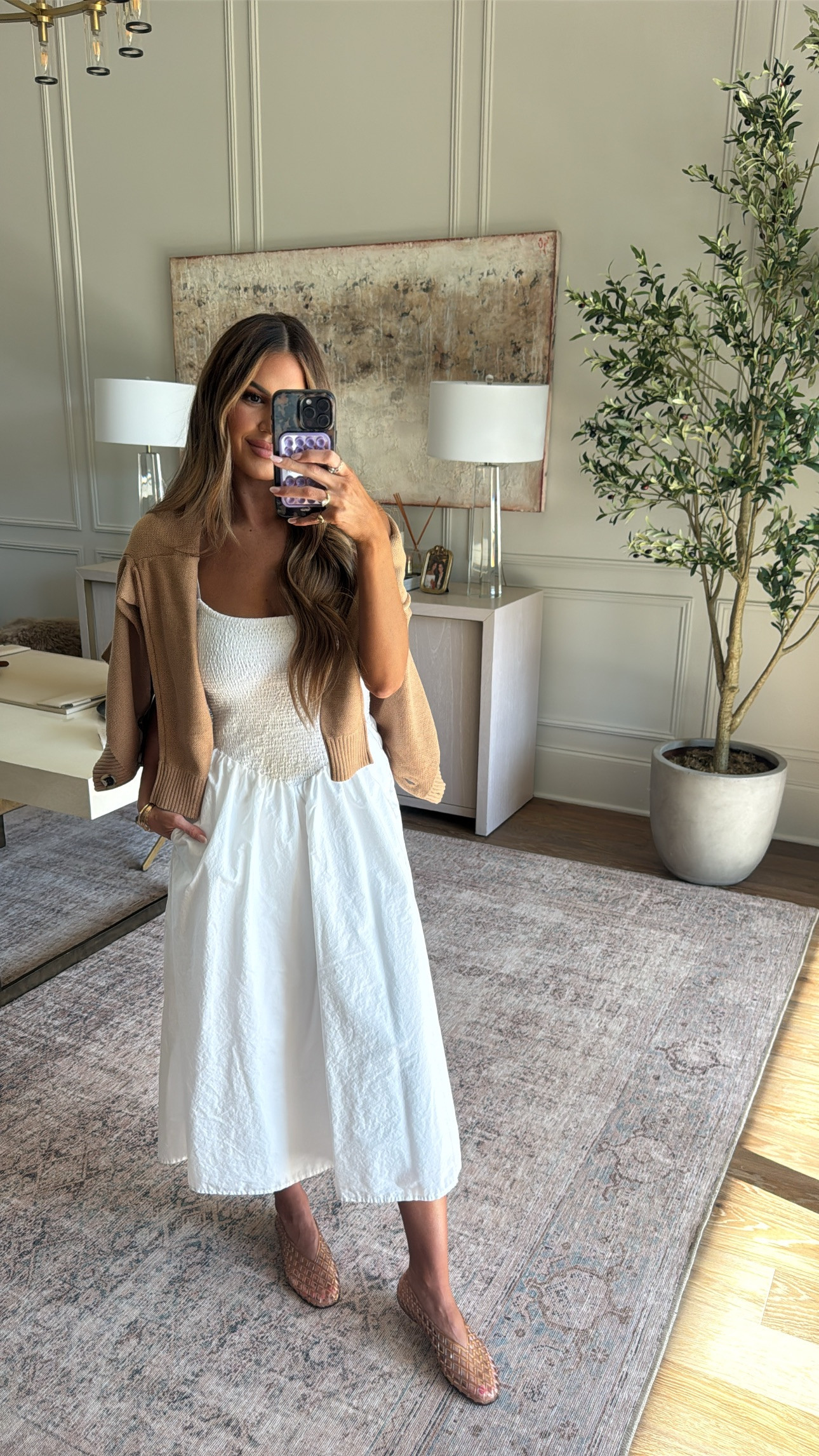 sooo cute and versatile for summer! wearing a small in both 🤍

@quince #quincepartner 

 