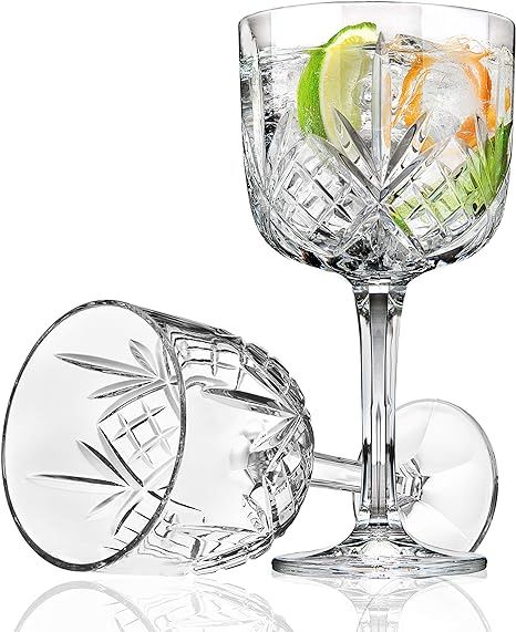 Godinger Gin Cocktail Coupe Goblet Glass - Dublin Collection, Set of 4 | Amazon (US)