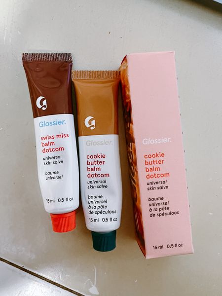 Two of my favorite glossier balm dot com flavors are BACK! These two seasonal balms— hot cocoa and cookie butter put me in the wintery/holiday mood. They’re back on Glossier’s website in updated packaging so make sure to pick them up to be super chic and seasonally relevant 

#LTKSeasonal #LTKbeauty #LTKHoliday