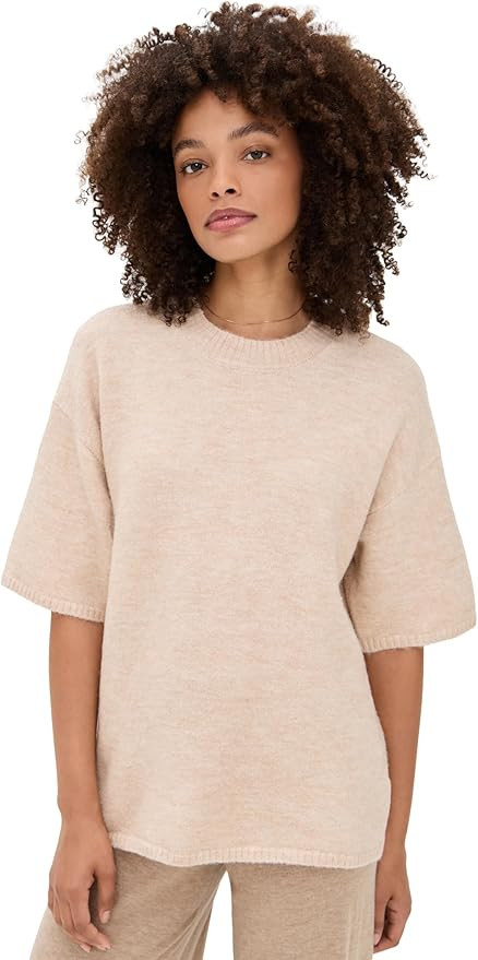 Free People Womens Margot Sweater Tee | Amazon (US)