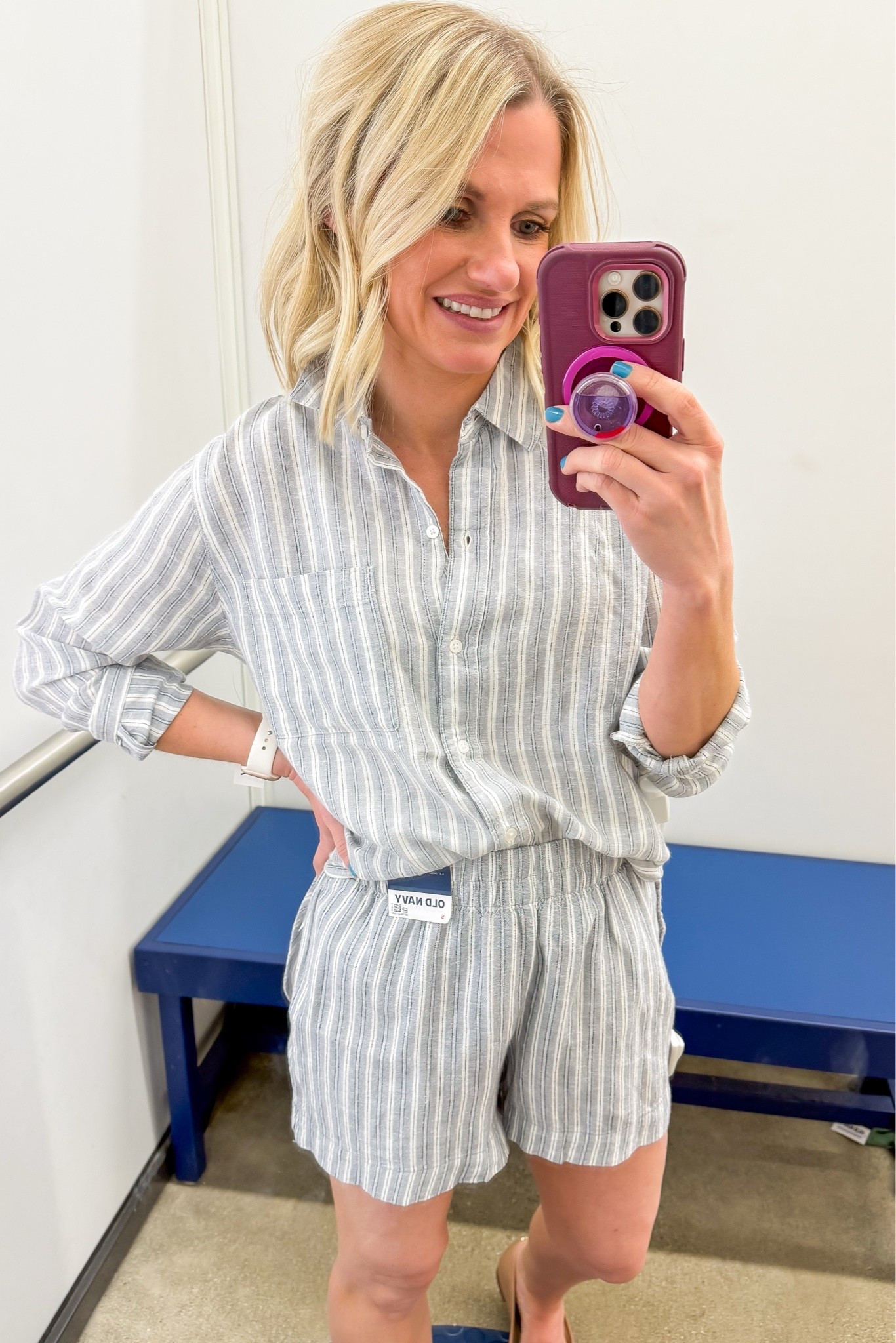 This matching linen set from Old Navy is so cute! It would make a good bathing suit cover up!

#LTKSaleAlert #LTKSeasonal #LTKPetite