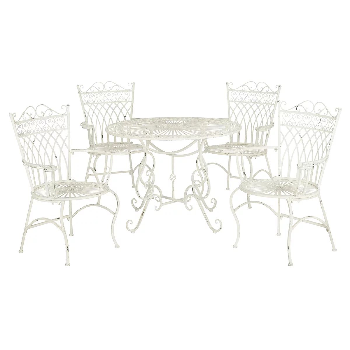 Safavieh Thessaly Patio Chair & Table 5-piece  Set | Kohl's