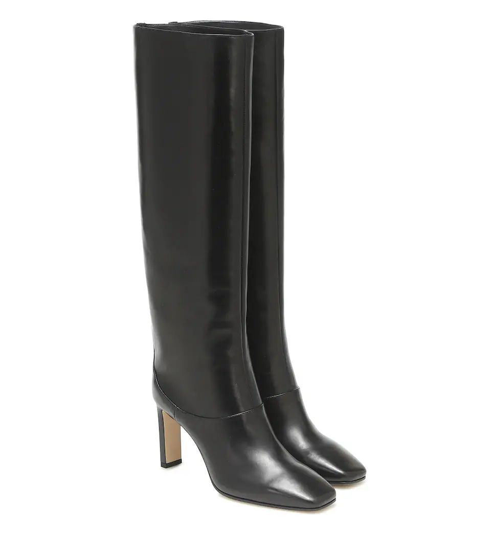 Mahesa 85 leather knee-high boots | Mytheresa (INTL)