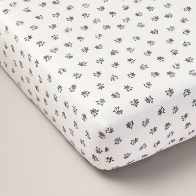 Cotton Percale Fitted Crib Sheet - Hearth & Hand™ with Magnolia | Target