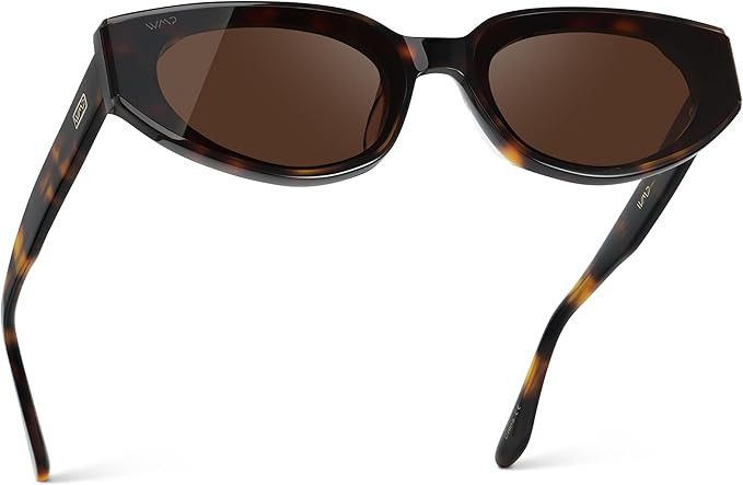 WearMe Pro Women's Cat-Eye Sunglasses: Flat Lens, Acetate Frame, Anti-Reflective | Amazon (US)