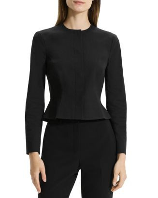 Cropped Peplum Jacket | Bloomingdale's (US)
